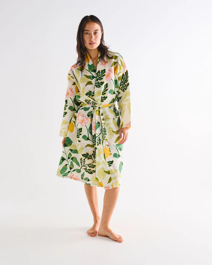 Follow The Sun Linen Robe