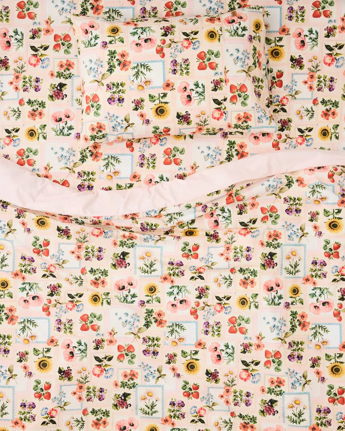 Sweet Life Organic Cotton Flat Sheet