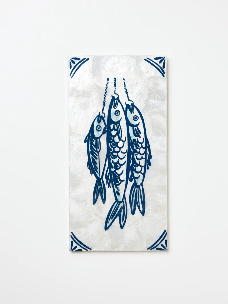 Taverna Three Fish Wall Tile