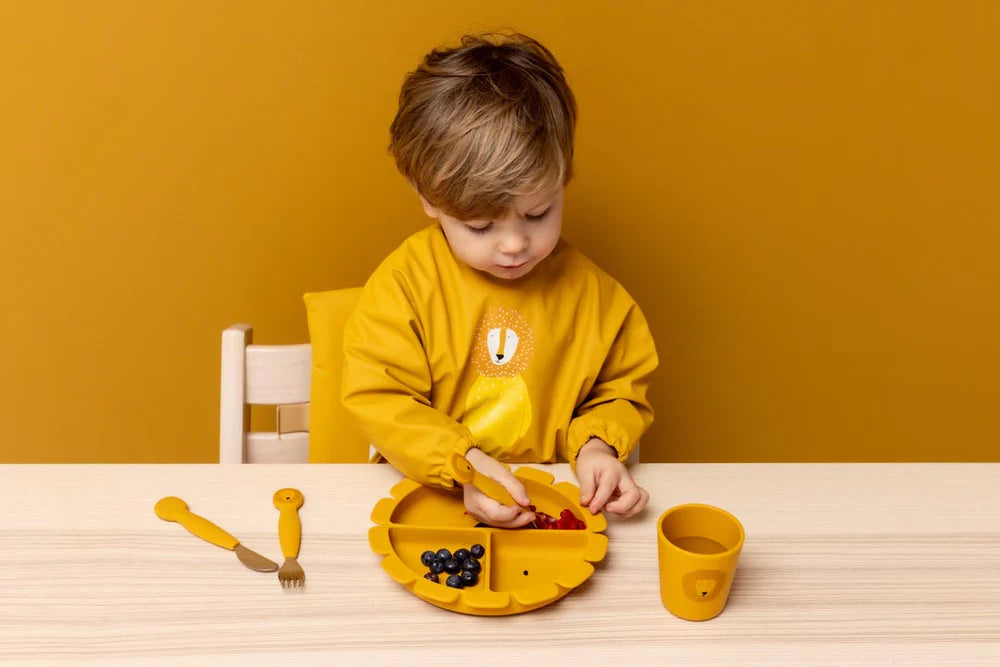 Waterproof Long Sleeve Bib - Mr. Lion