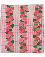 Rose Link Flannelette Flat Sheet