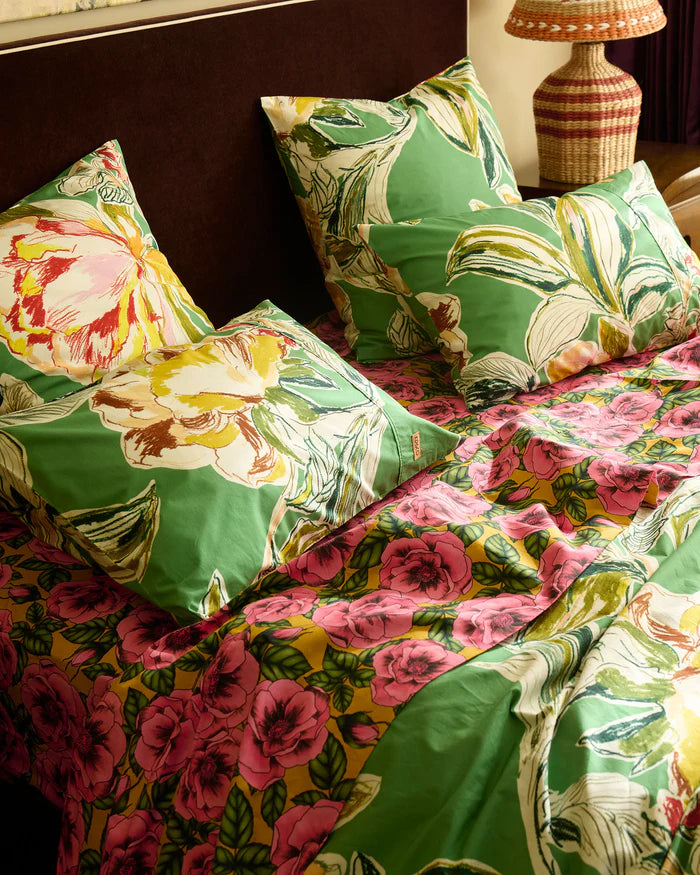 Somerset Green Organic Cotton Pillowcase Set