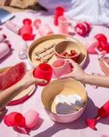 Silicone Unbreakable Glasses - Cherry + Blush