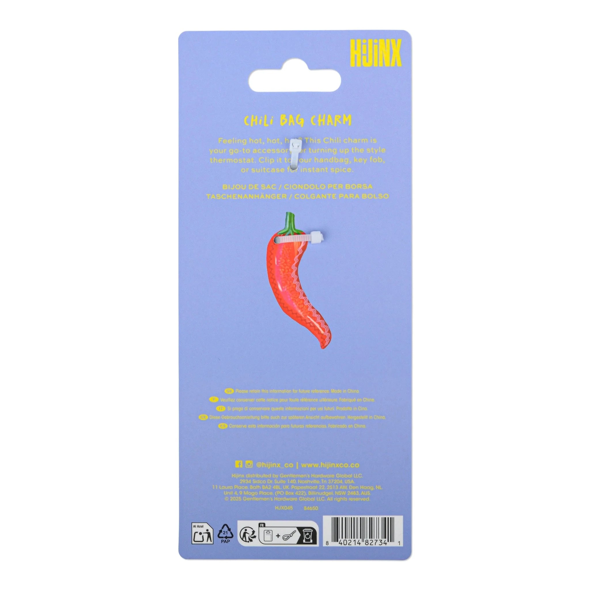 Bag Charm - Chili