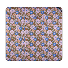 Load image into Gallery viewer, Picnic Mat - Blue Flowers
