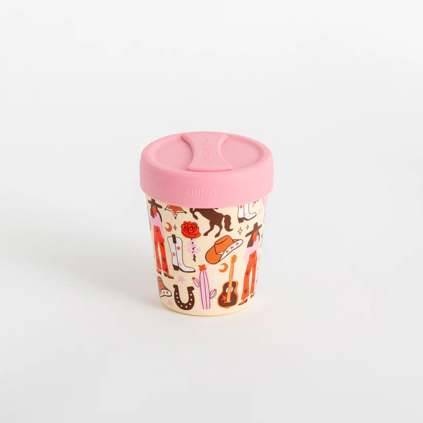 Cowgirl 8oz Stainless Steel Coffee Cup