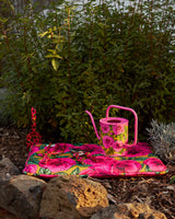 Golden Peony Garden Kneeling Mat