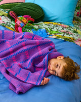Pink Punch Check Blanket
