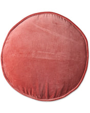 Load image into Gallery viewer, Peach Pie Velvet Pea Cushion

