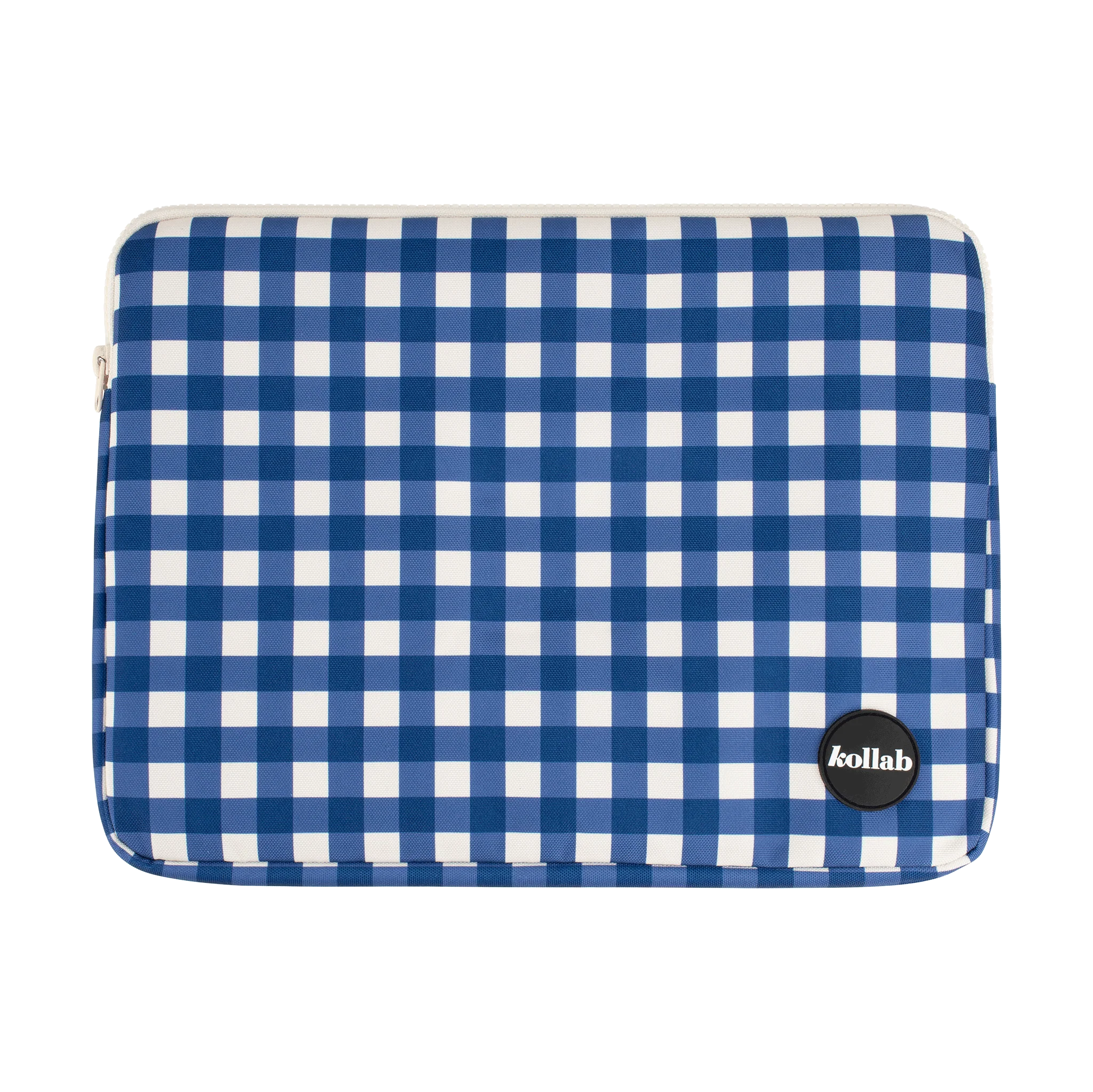 Laptop Case Blue Check