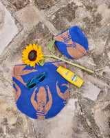 Sun Kissed Terry Beach Carry All Pouch