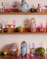 Isle Of Pink Carafe & Glass