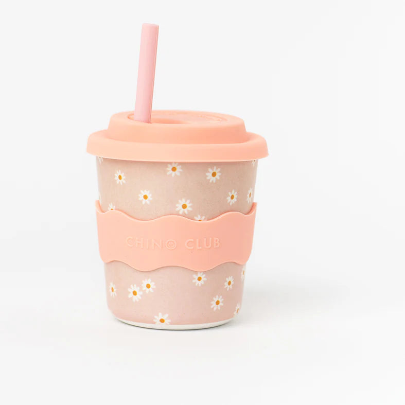 Pink Daisy Kids Keep Cup 8oz