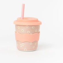 Load image into Gallery viewer, Pink Daisy Babychino Cup 4oz
