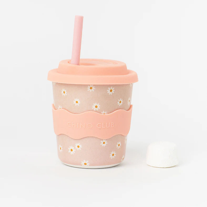 Pink Daisy Kids Keep Cup 8oz