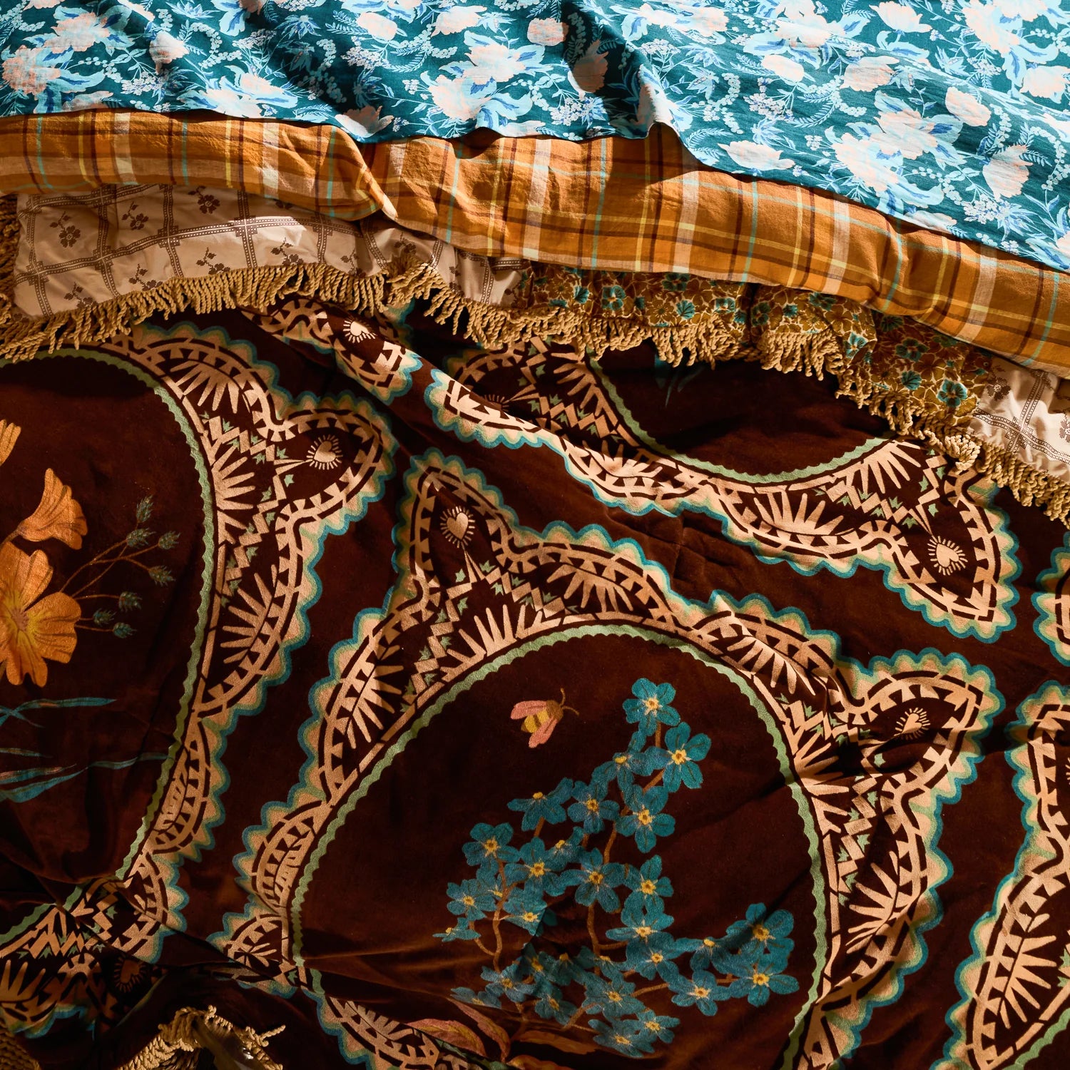 Marnie Velvet Bedcover