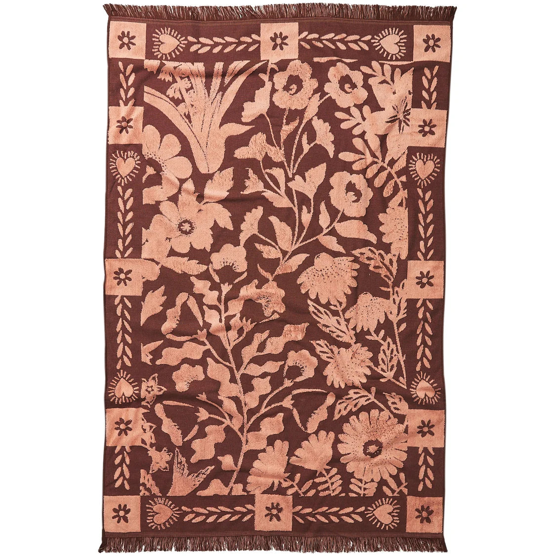Indiana Bath Sheet - Carnelian