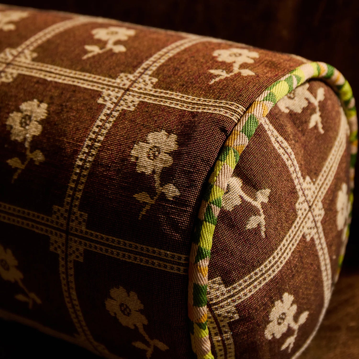 Bonny Jacquard Bolster Cushion