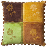 Bonny Reversible Velvet Cushion - Tigers Eye