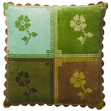 Bonny Reversible Velvet Cushion - Tigers Eye