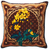 Marnie Velvet Cushion - Umber