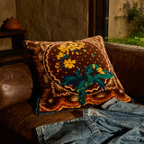 Marnie Velvet Cushion - Umber