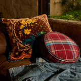 Marnie Velvet Cushion - Umber