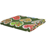 Loretta Cotton Sheets - Hunter Green Fitted Sheet King Single