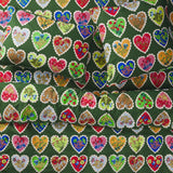 Loretta Cotton Sheets - Hunter Green Fitted Sheet King Single