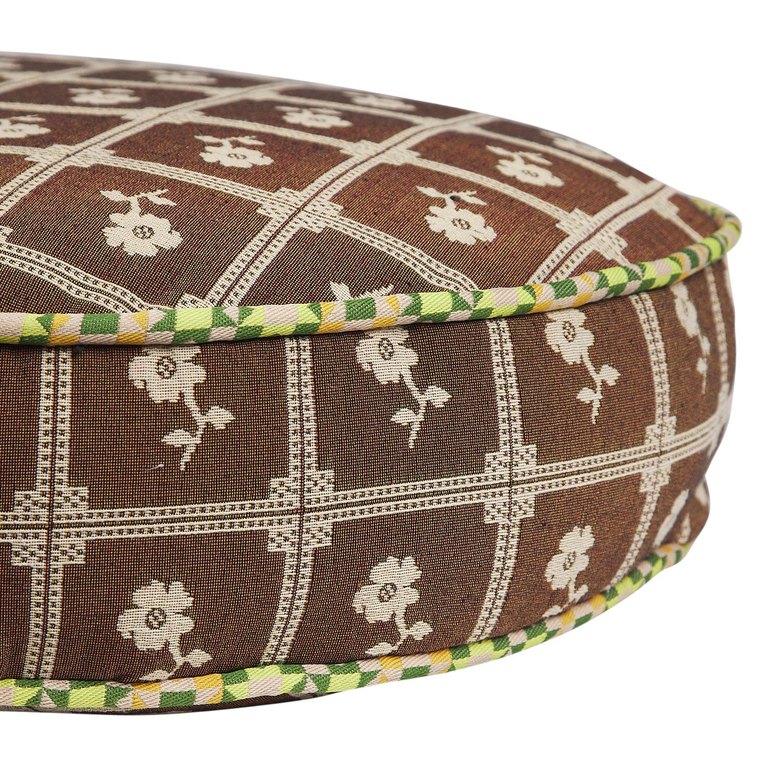 Bonny Jacquard Round Floor Cushion