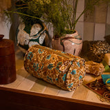 Magnolia Makeup Bag - Turquoise