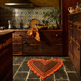 Mavis Jute Mat - Umber