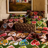 Loretta Cotton Pillowcase Set - Umber Standard
