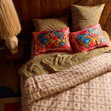 Magnolia Cotton Pillowcase Set - Turquoise