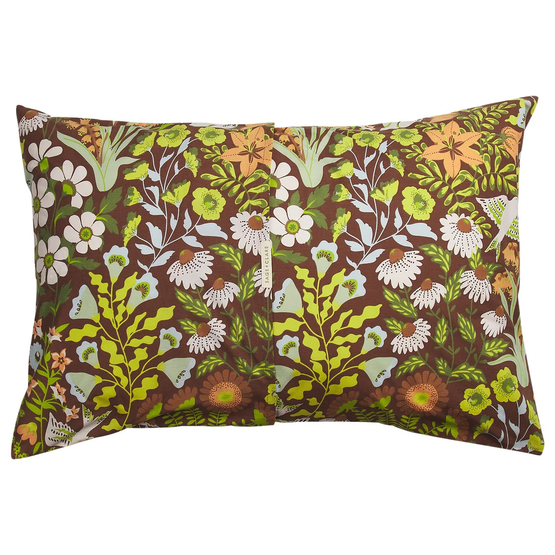 Sloane Cotton Pillowcase Set - Umber