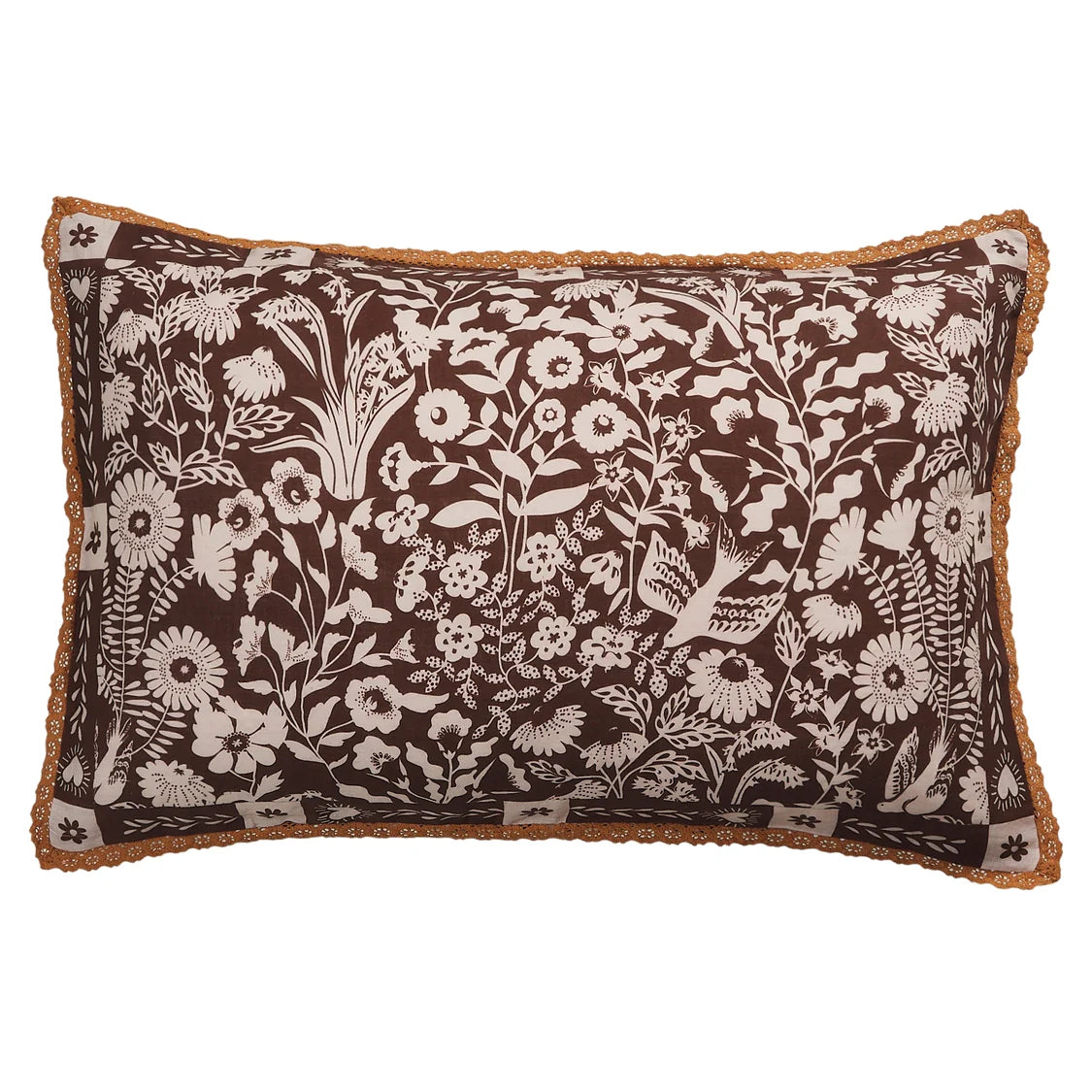 Indiana Linen Pillowcase Set - Umber
