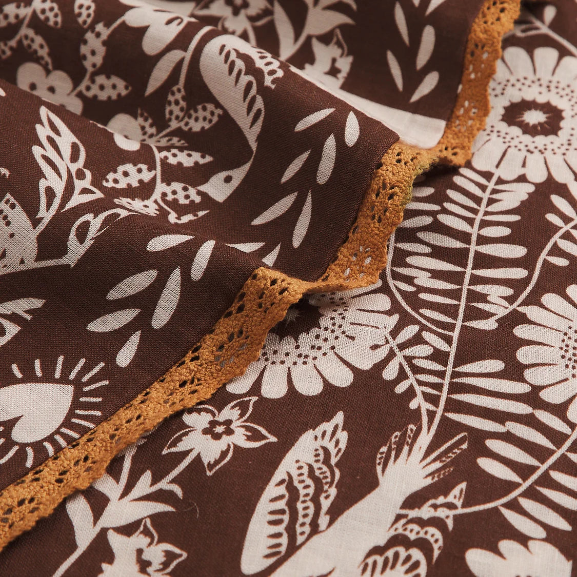 Indiana Linen Pillowcase Set - Umber