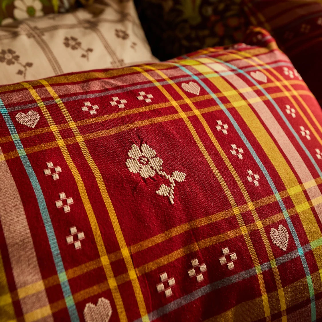 Josephine Cotton Pillowcase Set - Sienna Standard