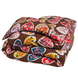 Loretta Cotton Quilt Cover - Umber