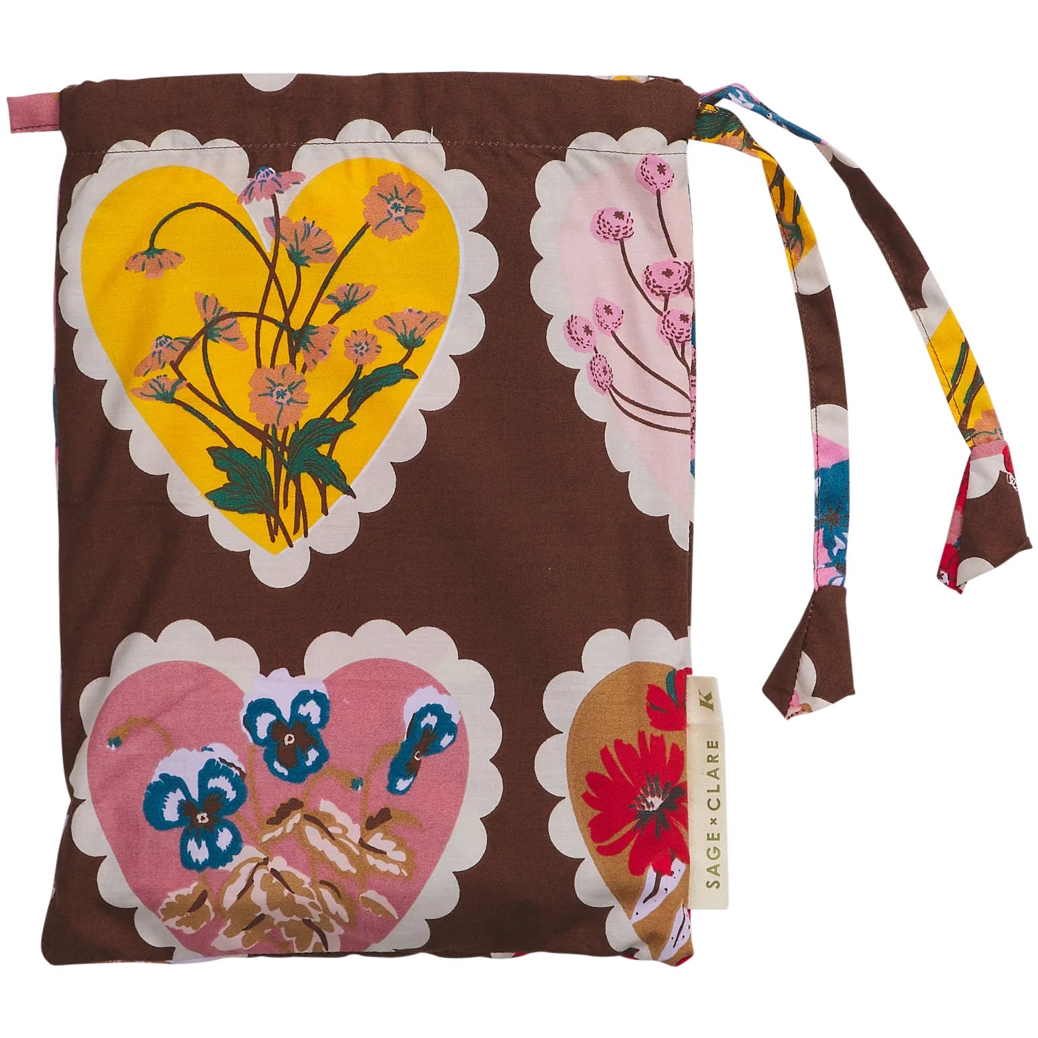 Loretta Cotton Quilt Cover - Umber
