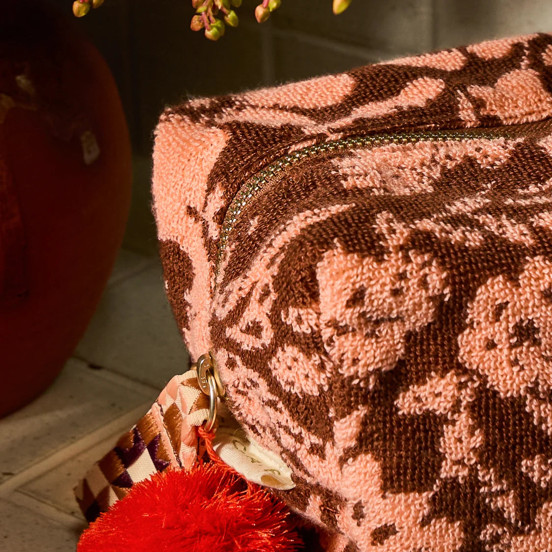 Indiana Terry Pouch - Carnelian