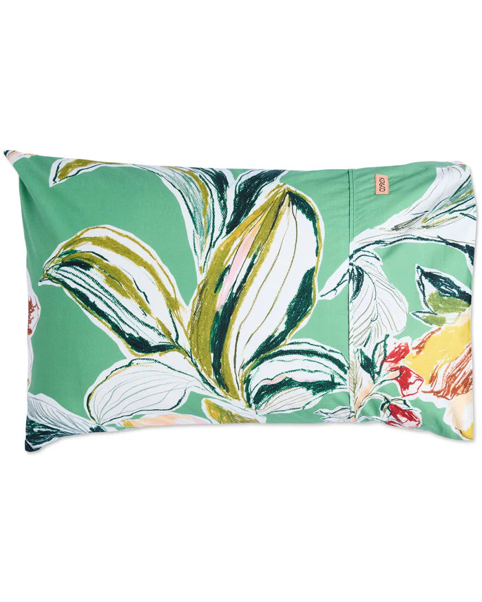 Somerset Green Organic Cotton Pillowcase Set