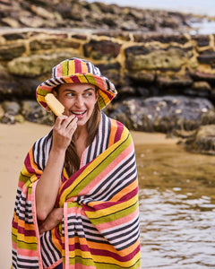 Casablanca Stripe Terry Beach Towel
