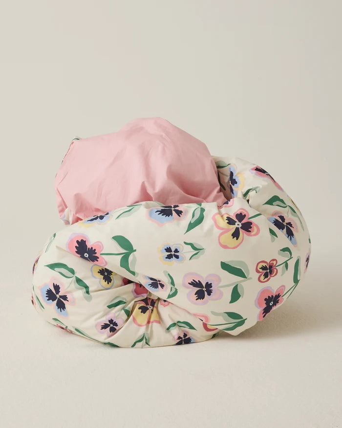 Pretty Pansy Organic Cotton Quilt Cover King