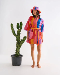 Surfs Up Terry Mini Bath Robe