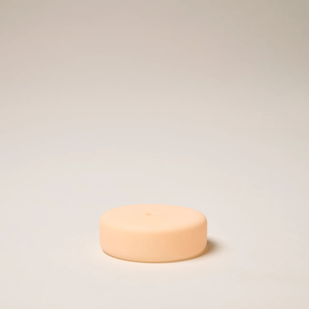 Frosted Glass Holder Large - Peach