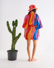 Load image into Gallery viewer, Surfs Up Terry Mini Bath Robe
