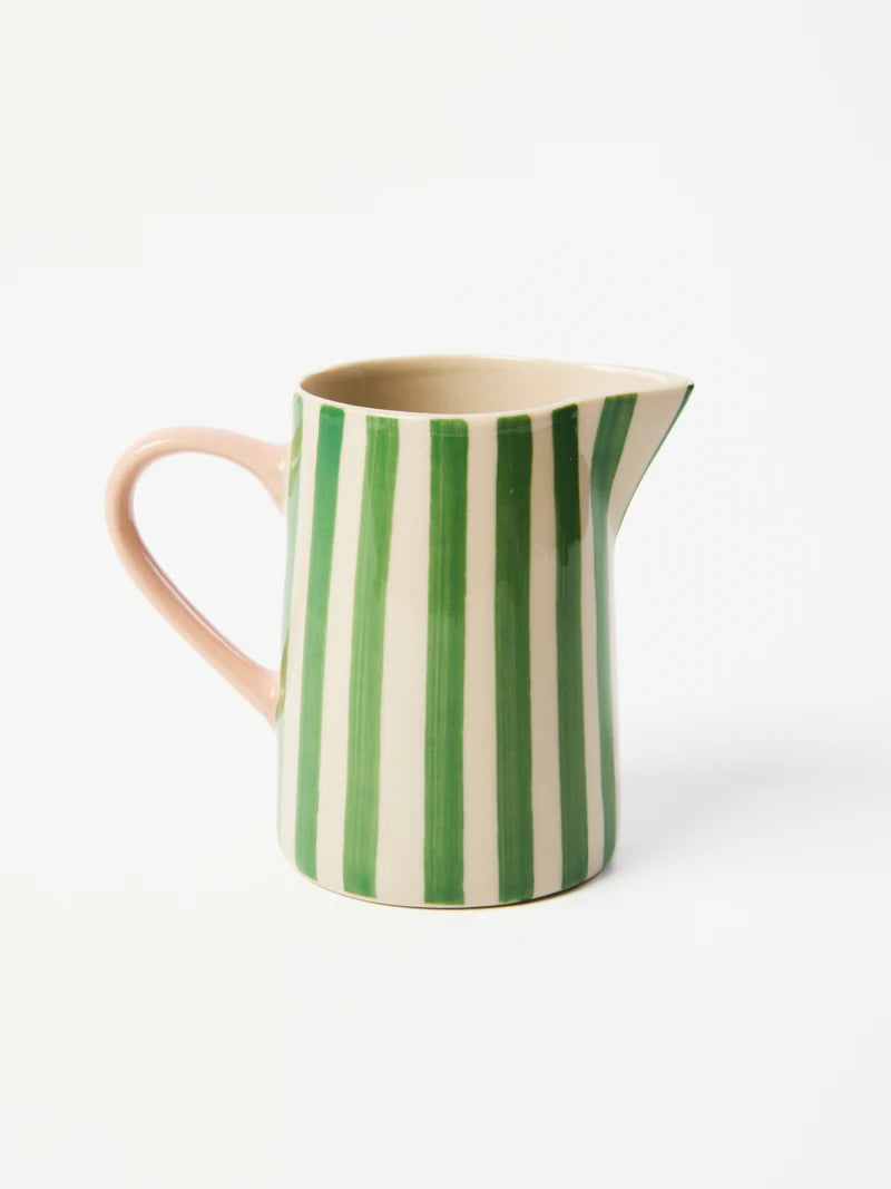Bloomie Green Milk Jug