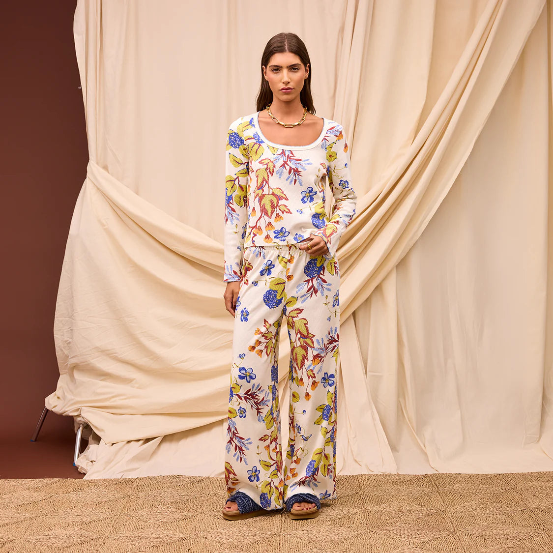 Babette Pointelle Pyjama Set
