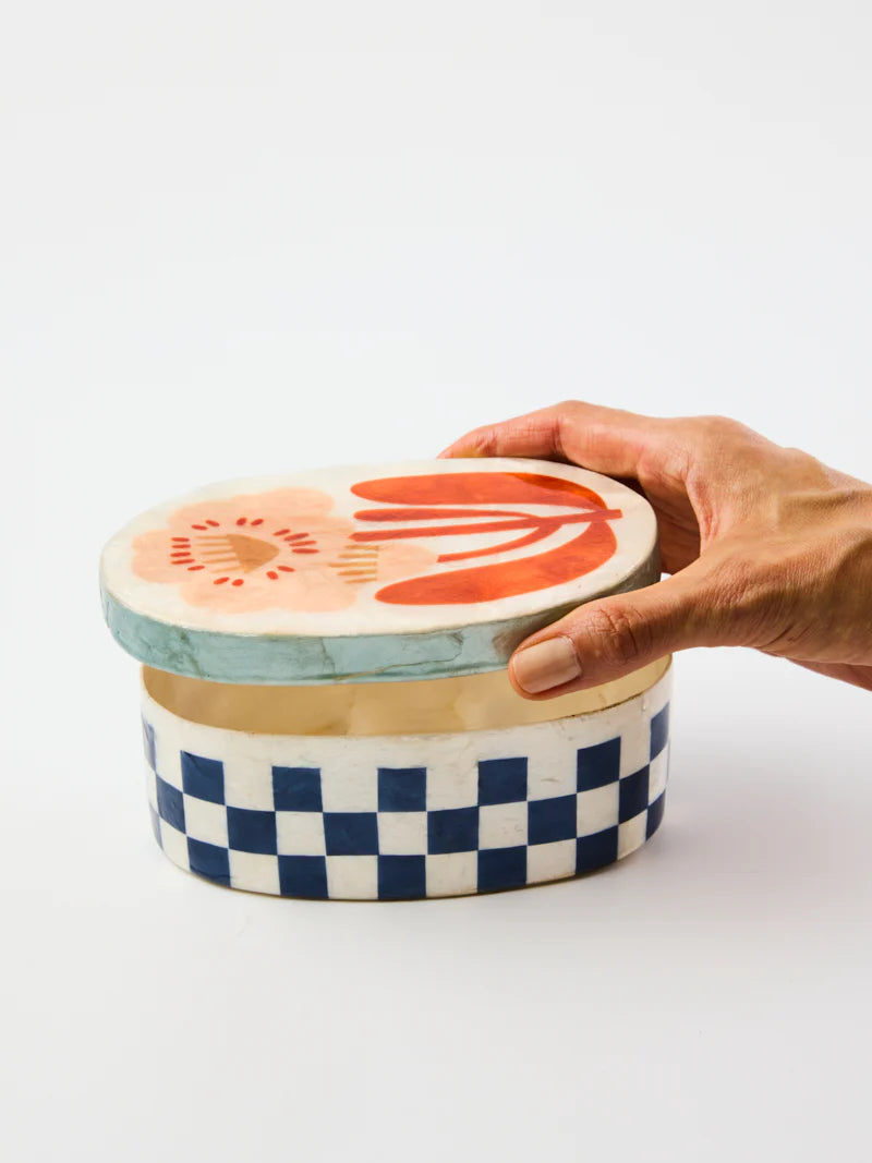 Paradis Navy Large Box